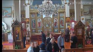 Ukrainian Autocephalous Orthodox church Essendon service [upl. by Etteiram]