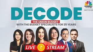 🔴LIVE Nirmala Sitharaman Budget Speech  NonStop Budget Coverage with The Budget Specialists Live [upl. by Rialcnis118]