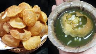 ಪಾನಿ ಪುರಿ ಮಾಡುವ ವಿಧಾನ ಕನ್ನಡದಲ್ಲಿgolgappa recipepani puri recipe in kannadapuri for pani puri [upl. by Manuel377]