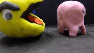 PAC MAN STOP MOTION IES TIRANT LO BLANC 3º D [upl. by Darees607]