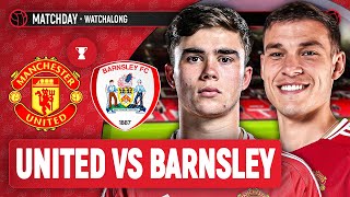 Manchester United 70 Barnsley LIVE STREAM WatchAlong  Carabao Cup Third Round [upl. by Bert844]