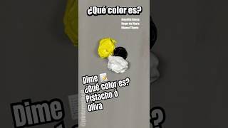 Escribe 👇 ¿Qué color es shorts pinturaartistica color [upl. by Rector]