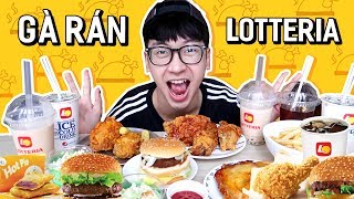 ĂN HẾT MENU GÀ RÁN LOTTERIA  Ở NHÀ ĂN CẢ THẾ GIỚI 12 [upl. by Normand]