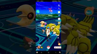 Shiny Groudon In The Wild Just Kidding Its A Zorua Pokemon Go pokemon pokemongo pokémongo [upl. by Hawkie]