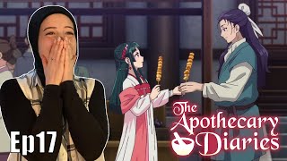 ITS A DATE  The Apothecary Diaries Episode 17 Reaction [upl. by Skrap]