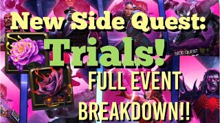 MCOC  NEW Side Quest  Trials  Full Event Breakdown  What do you do [upl. by Allix]