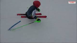 Tim Cilenšek 🇸🇮  slalom training on Kitzsteinhorn Nov 2024 weliveskiing weareskiing atomic [upl. by Edmunda]