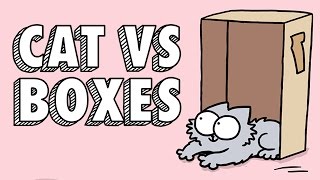 Cat vs Boxes Simon’s Cat  GUIDE TO [upl. by Nakada]