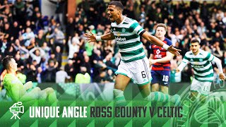 Celtic TV Unique Angle  Ross County 13 Celtic  Kyogo Jenz amp Abada goals Jota with 3 assists [upl. by Heaps]