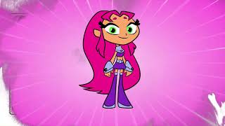 Starfire Teen Titans drawing and coloring video drawtube28 [upl. by Stephanus]