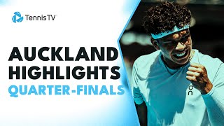 Shelton Battles Carballes Baena Fils amp Daniel In Action  Auckland 2024 Highlights QuarterFinals [upl. by Stilwell]