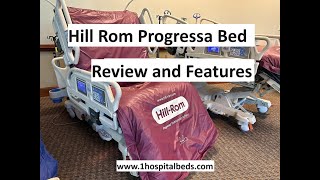 Hill Rom P7500 Progressa Pulmonary Hospital Bed Review [upl. by Kiyohara]