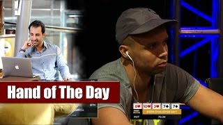 Phil Ivey vs Dario Sammartino  Poker Overbet Explained Aussie Millions 2016 [upl. by Naic160]