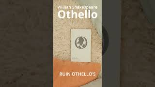 Othello by Willian Shakespeare bookreview books booktok booktube [upl. by Ken264]