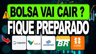 ⚠️Se Prepare Queda na B3  Dividendos da Copasa Vale Revê Projeções  Sanepar em Alta [upl. by Annehcu]