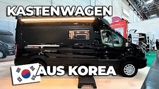 Caravan Salon Kastenwagen Wohnmobil Hit aus Korea rollt in Düsseldorf an Summit Forich Active [upl. by Jeffcott697]