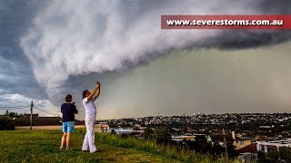 Severe storm strikes Sydney with hail and lightning [upl. by Melar]