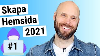 Skapa Hemsida 2021  DEL 1 Bygg din egna hemsida steg för steg med Wordpress amp Loopia [upl. by Quintie]