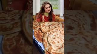 😧Hiba bukhari made perfect lachy prathaay how to make lachaa prathaa shorts youtubeshorts viral [upl. by Imuy]