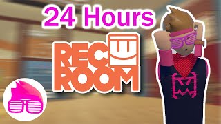 I Spent 24 Hours in Rec Room VR [upl. by Esma]