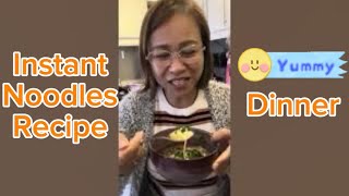 Instant Noodles Recipe for Dinner [upl. by Ennaillij63]