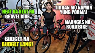 BUKOD SA BUDGET NA BUDGET LANG TIGNAN MO NAMAN MAANGAS NA ROAD BIKE AT HEAT NA HEAT NA GRAVEL BIKE [upl. by Ramses]