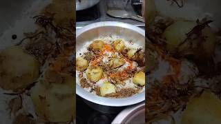 Simple and Easy biryani recipe❤️😋 shorts [upl. by Tandi]