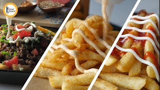 French Fries 3 Flavorful ways  Recipes By Food Fusion [upl. by Ecirp]