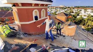 Exterior Restoration  Grand Bellagio  Clearwater FL  Stucco Windows Tile Roofing Gutters [upl. by Cochard]