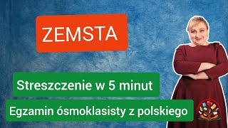 Zemsta streszczenia na egzamin ósmoklasisty [upl. by Soane]