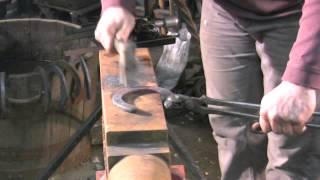 Farrier Quick Takes Alan Dryg Bob Punched Toe Clip [upl. by Swanhildas867]