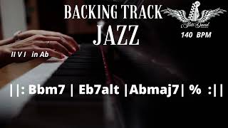 Backing Track Jazz II V I in Ab [upl. by Zeph]