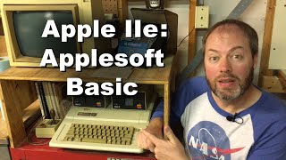 My Apple IIe Intro to Applesoft Basic episode 2 [upl. by Kleon]