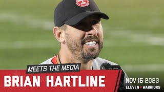 Brian Hartline breaks down the play of Ohio States wide receivers and OSUs offense in 2023 [upl. by Gnolb]