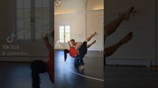 Microdose Pilobolus from new work improv w Luke Stylesstar prayer turn [upl. by Enelahs277]