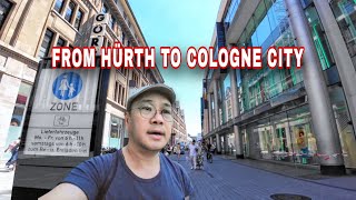 From HÜRTH TO CITY OF COLOGNE  djiosmoaction4  in 4K50fps shots  🇩🇪 [upl. by Marella375]