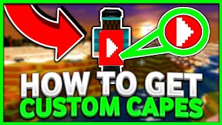 How To Get CUSTOM CAPES In MCPE  Minecraft Pocket Edition PE Win10 Xbox PS4 Switch [upl. by Reprah]