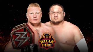 Brock Lesnar vs Samoa Joe Predictions [upl. by Eatnuhs]