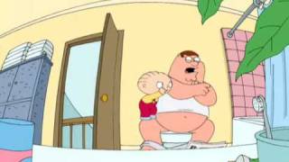 Family Guy Stewie beats his dad like Bam Margera in jackass [upl. by Alyac]