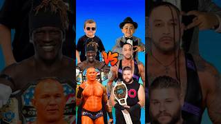 Hasbulla R Truth Randy Orton vs Kevin Owens Abdu Rozik Damian Priest 😈 wwe [upl. by Gabrielle]