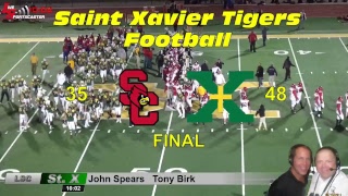 Saint Xavier vs Scott County  KHSAA High School Football Playoffs [upl. by Noyahs]