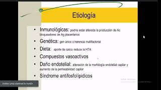 Estados hipertensivos del embarazo  Screening de insuficiencia placentaria doppler GyO FCM UNR [upl. by Ecneralc]