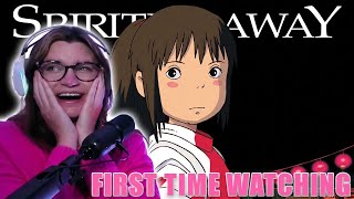 MAGICAL Spirited Away Reaction  First Time Watching [upl. by Ardnwahs]