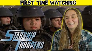 I WANT TO KNOW MORE Starship Trooper 1997  Reaction and Commentary  First Time Watching [upl. by Icken]