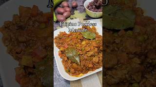 Filipino Porkless Menudo menudo filipinofood vegetarian vegan nooniongarlic recipe filipino [upl. by Eissed]