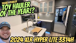 2024 Toy Hauler of the Year 2024 XLR Hyper Lite 3314H [upl. by Tiebold]