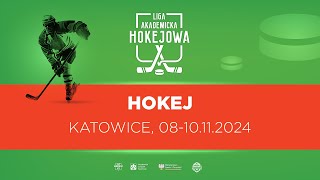 Liga Akademicka AZS  Katowice  Hokej  UMK Toruń  UG Gdańsk [upl. by Winola902]