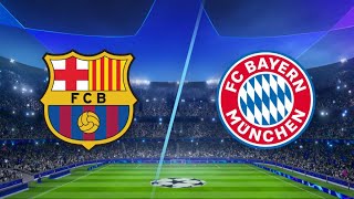 FC Barcelona vs Bayern Munich  UEFA Champions League live stream [upl. by Enoid]