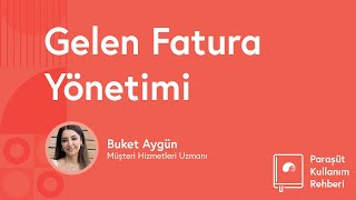 Gelen fatura yönetimi [upl. by Odnanref]