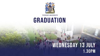 Teesside University Graduation Wednesday 13 July 2022  130pm [upl. by Leftwich246]